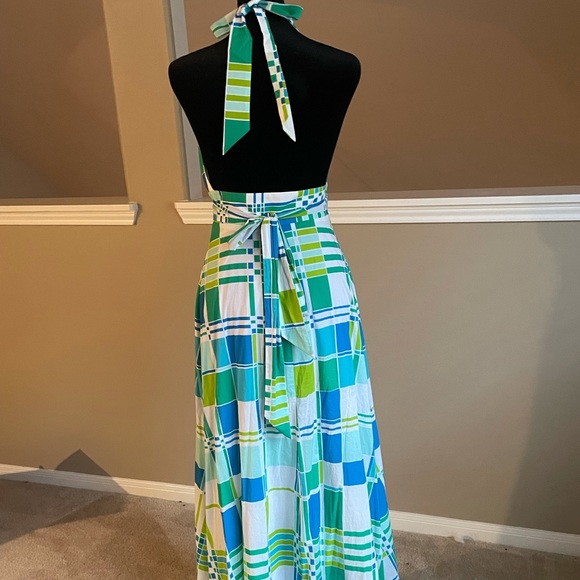 Tori Richard wrap maxi dress - Picture 2 of 7